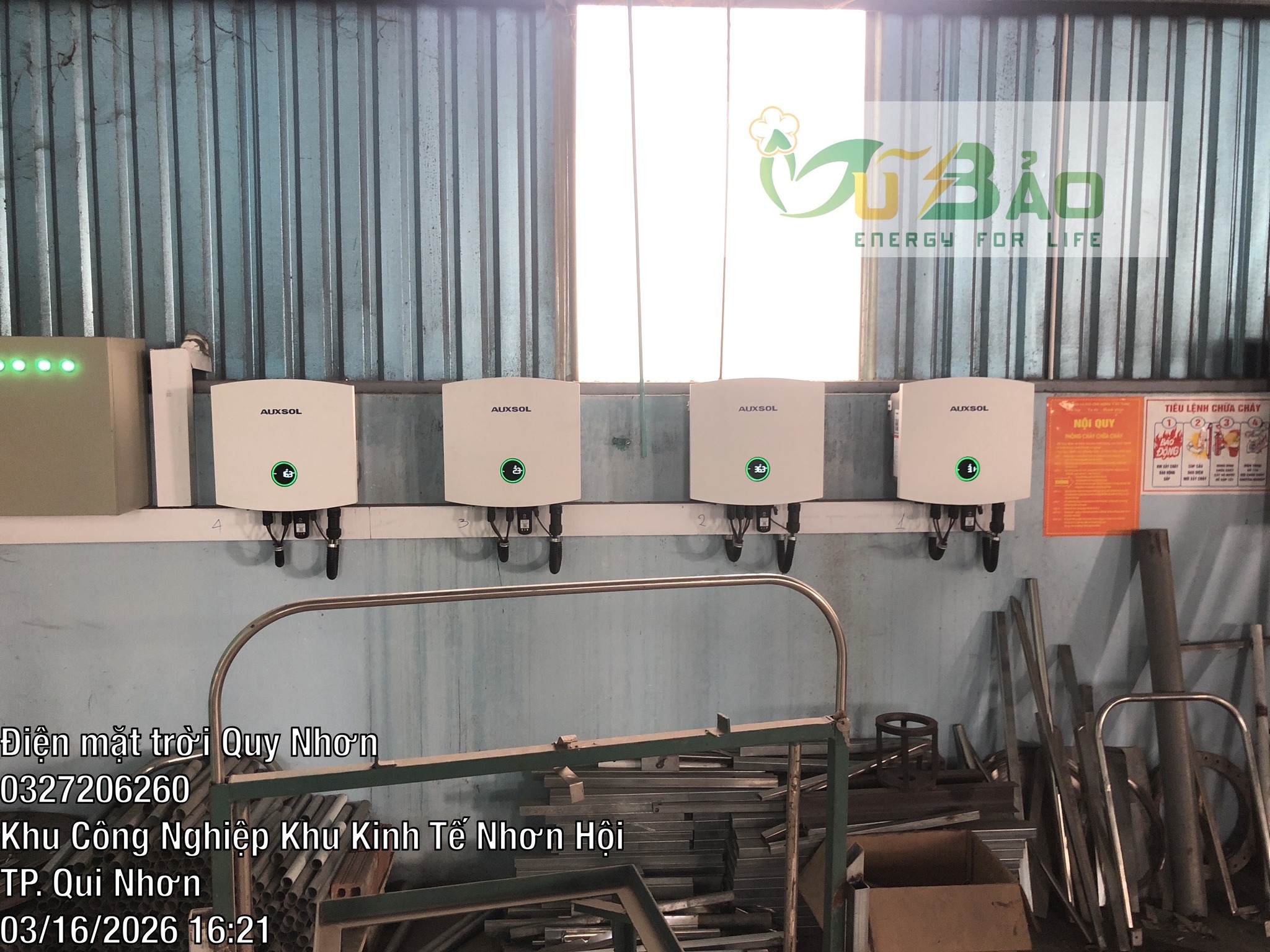 Pin lưu trữ Quy Nhơn