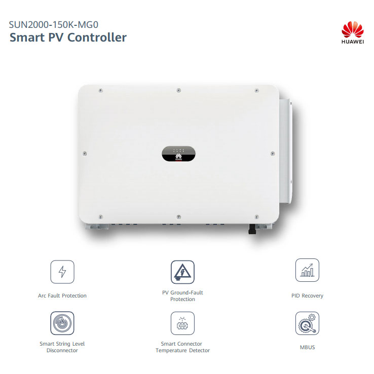 Biến tần mặt trời hãng Huawei công suất 150kw tại Quy Nhơn: Công suất lớn - Vận hành ổn định